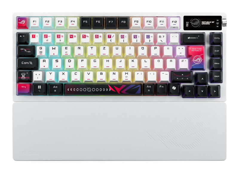 ASUS Rog Azoth X, Keyboard Juegos White Design de, Rog Nx V2 90MP044F-BKDA30