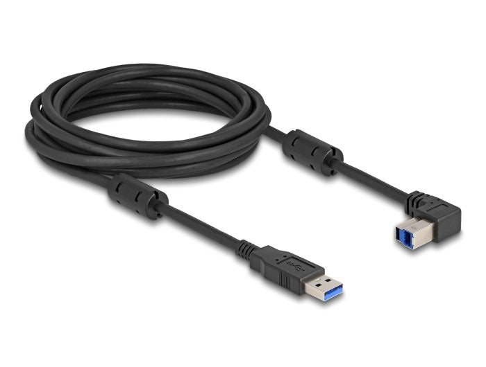 Delock USB 5Gbps Cable Type a Connector Male a Type B Connector Male 90° Arriba Angulado 5M