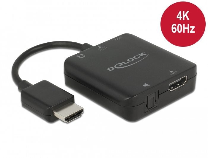 Delock HDMI Audio Extractor 4K 60 HZ