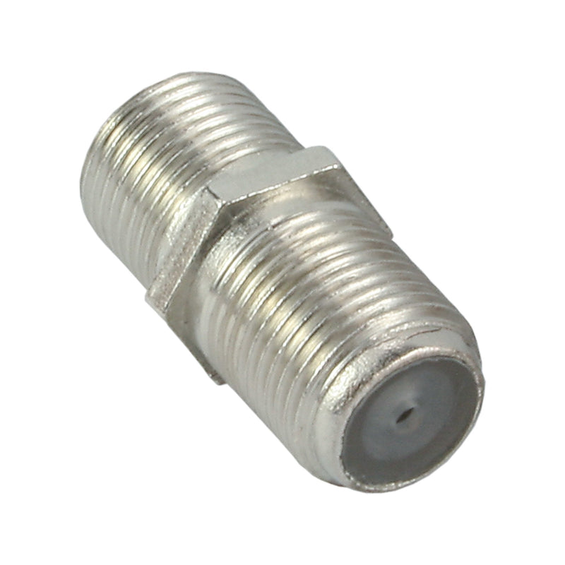 Inline Sat F-adapter 2X Female Extensiones Cable 10 Units