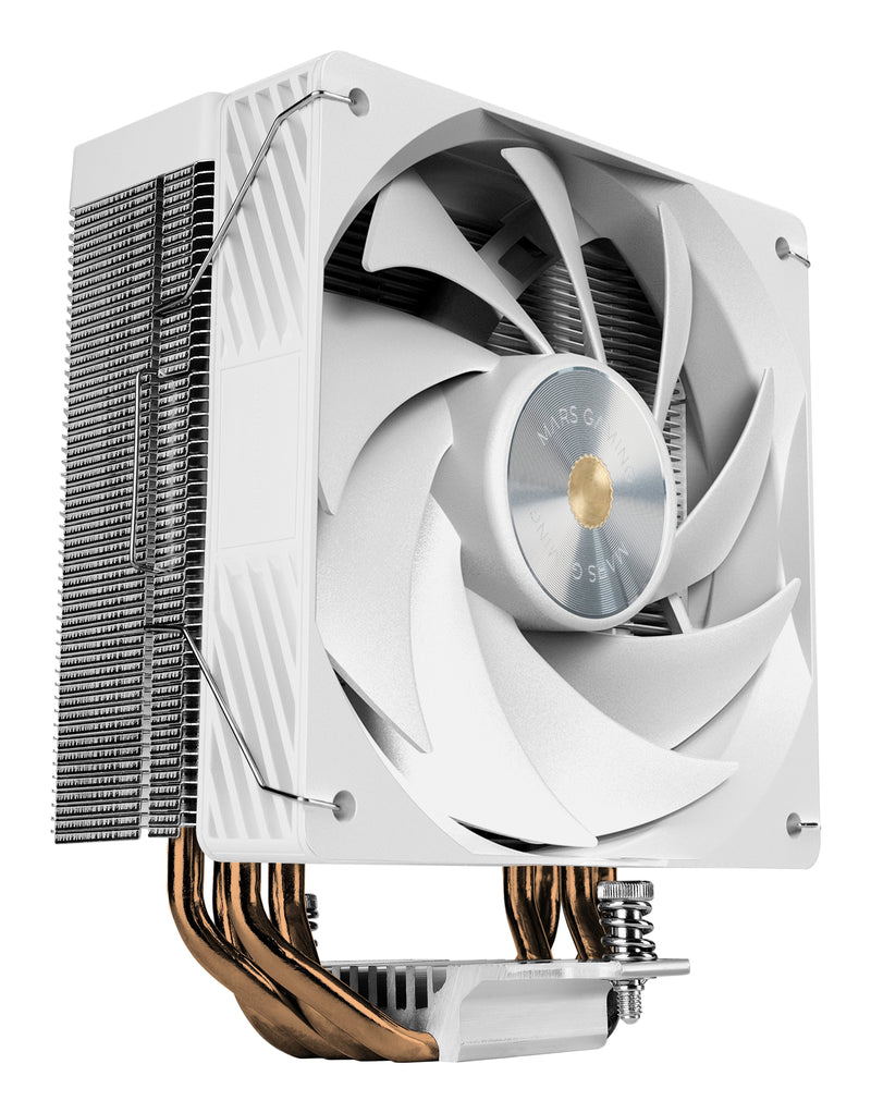 Mars Gaming Fan With Disipador MCPU-X4 12CM White