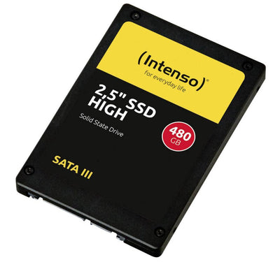 Intenso Drive SSD 480GB SATA3 2.5'', 520 500MBS, Shock Resistant, Low Power — image 1