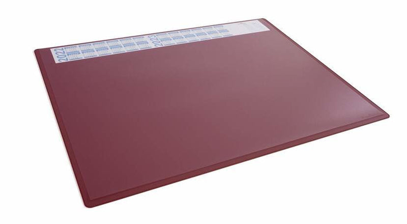 Durable Pad Desk Pp With Calendario Anual 650X500CM Red