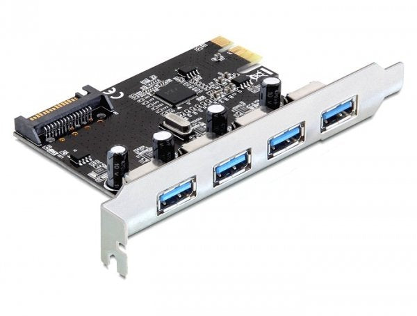 Delock Card Pci Express 4 X Externos USB 3.0