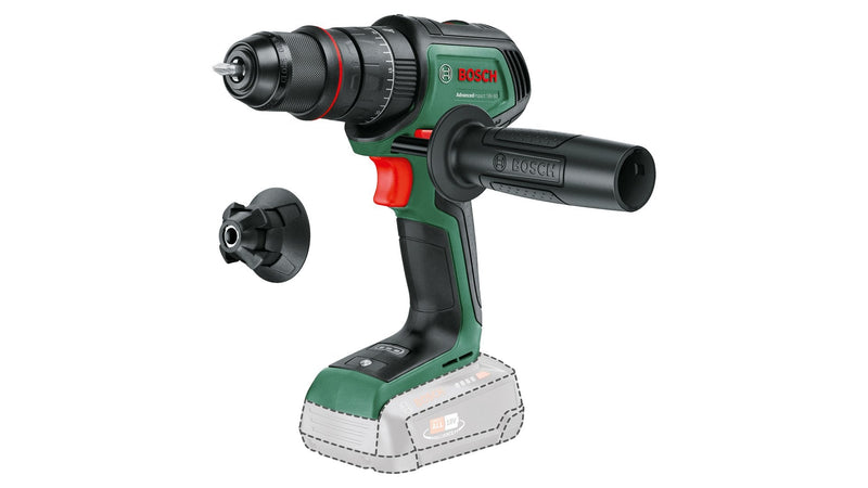 Bosch Taladro Impacto a Batería Advancedimpact 18V-80 Quicksnap Solo cuerpo Verde Negro Sin Batería Ni Cargador