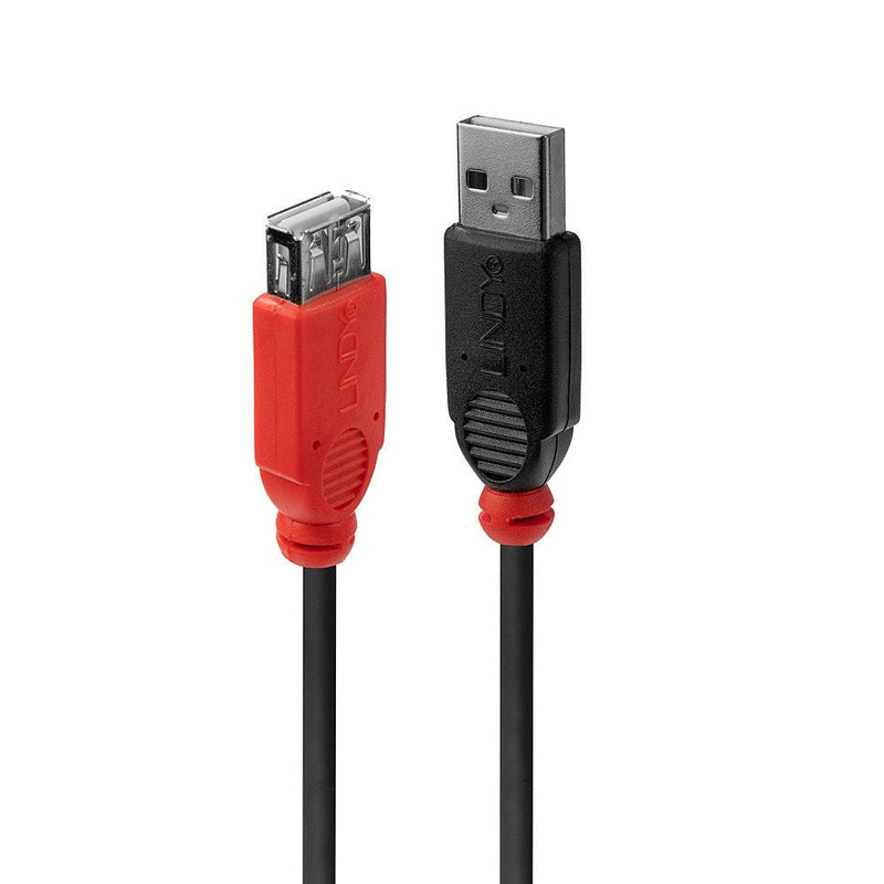 Lindy Cable 42817 USB 5M USB 2.0 USB a Alargo Black