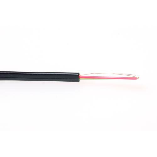 Modular Flatcable 4 Conductors Black