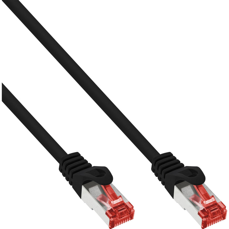Inline Network Cable S/FTP Pimf CAT.6 250MHZ Pvc Cca Black 7.5M