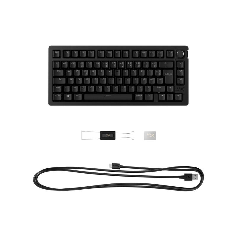 Hyperx Alloy Rise - Keyboard - 75% - Retroiluminación