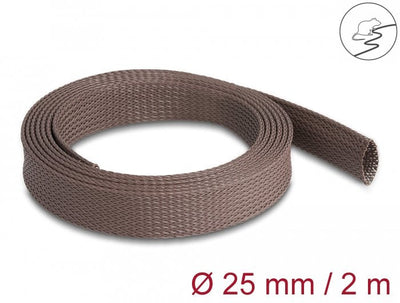 Delock Case Trenzada a Prueba Roedores Emirable 2 Mx 25MM Brown — image 1