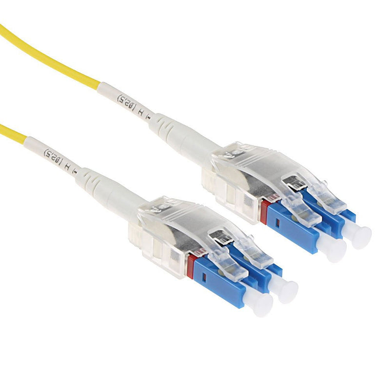 1 Meter Singlemode 9 125 OS2 Polarity Twist Fiber Cable With Lc Connectors