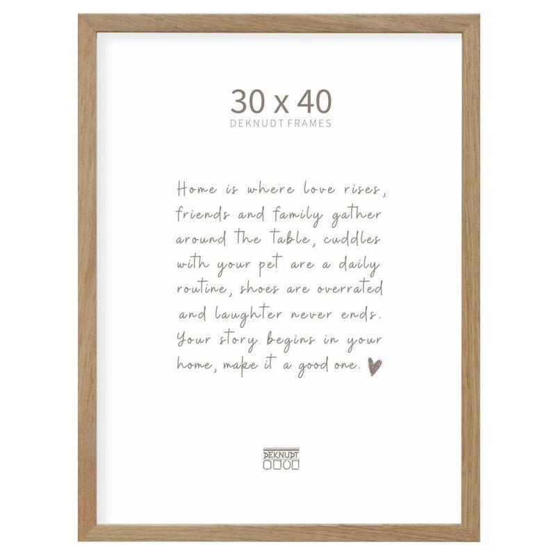 Deknudt S47CJ1 30X40 Frame Solid Oak
