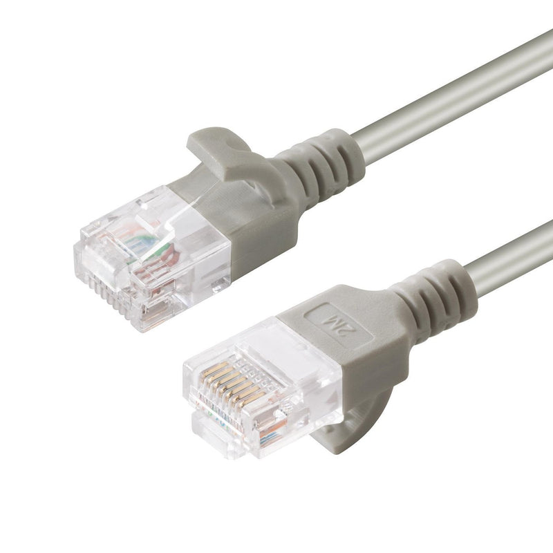 Microconnect V-UTP601-SLIM Network Cable Grey 1M CAT.6 U/UTP [UTP]