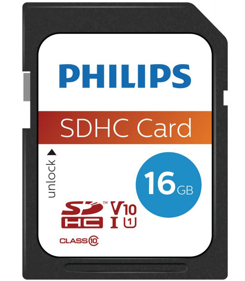 Philips SD Sdhc Card 16GB Card Class 10 — image 1