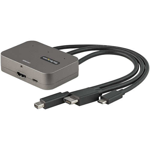StarTech Adapter Multipuertos 3 1 USB-C HDMI Or Mini DisplayPort a HDMI 4K 60HZ CDPHDMDP2HD — image 1