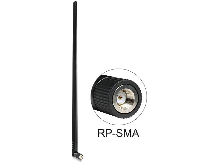 Delock WLAN 802.11 B/G/N Antenna Rp-sma 9 dBi Omnidirectional Joint