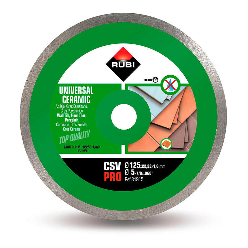 Rubi Unidad Diamante Csv Ø125MM Pro R31915