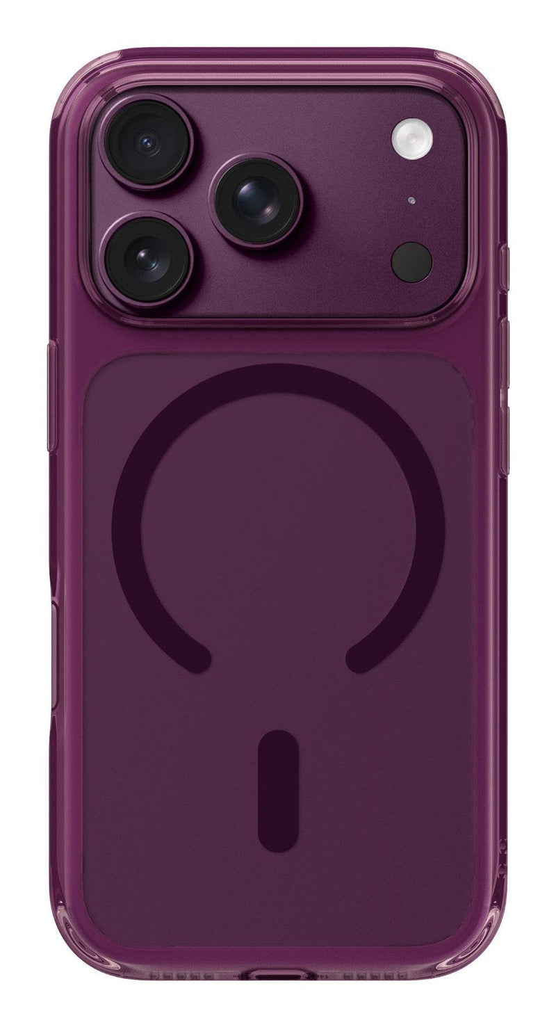 Laut Crystal Fluro Case For Iphone 18 Pro Max. Clear Burgundy