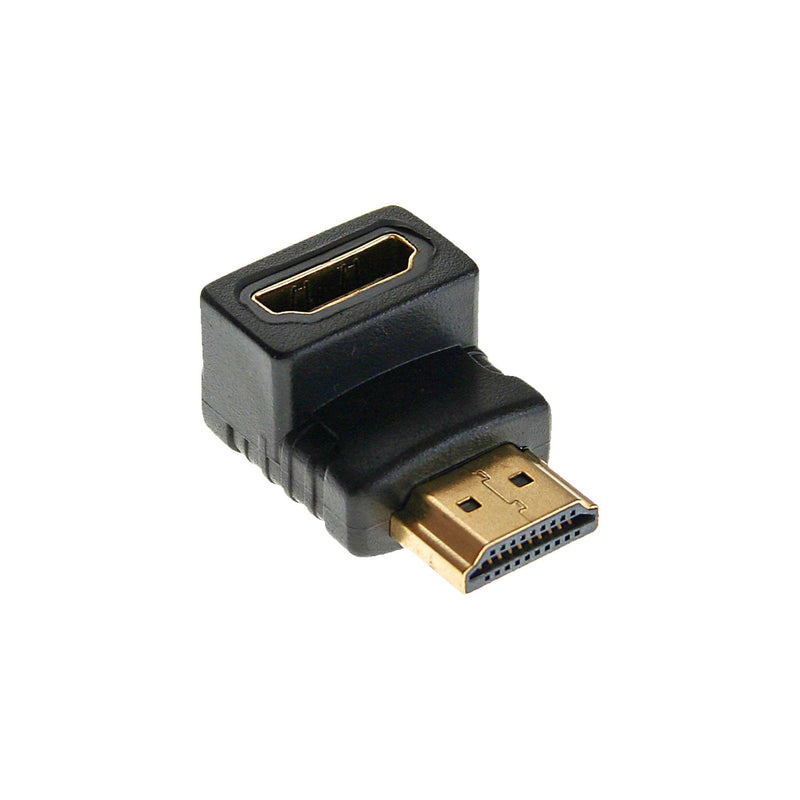 Inline Adapter HDMI Male a Female Ángulo Inferior, 4K2K
