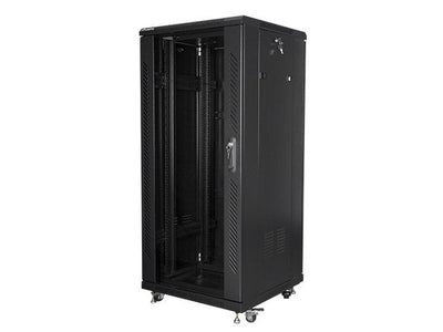 Lanberg Cabinet Rack FF01-6627-12B Black 19'/48.26CM 27U IP20 600X600X1388MM Up To 800KG Charging Accesorios A — image 1