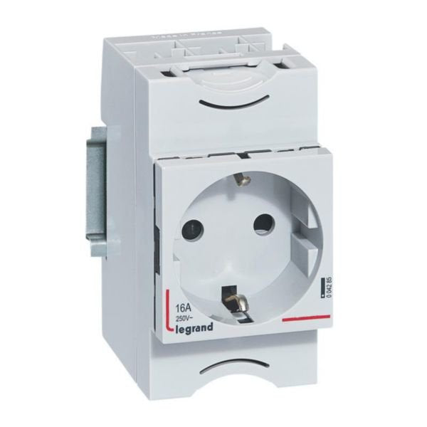 Legrand 004285 Distribuidor Socket Power Deut. Standard 2P + And M.ber.protección 2,5TE