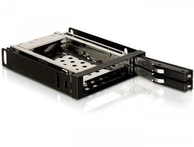 Delock Removable 3.5 Mobile Rack 2X 2.5 SATA HDD — image 1