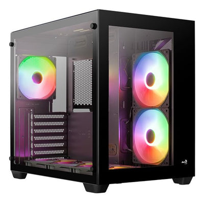 Aerocool PC Case DRYFT-BK-V2, Black — image 1