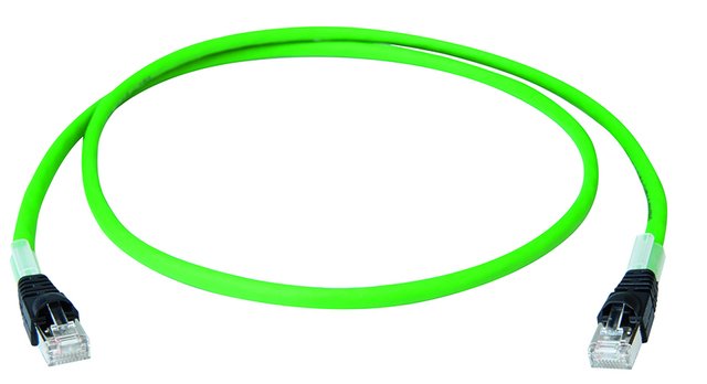 Telegärtner L80401A0006 Network Cable Green 2M CAT.6A S/FTP (s-STP)