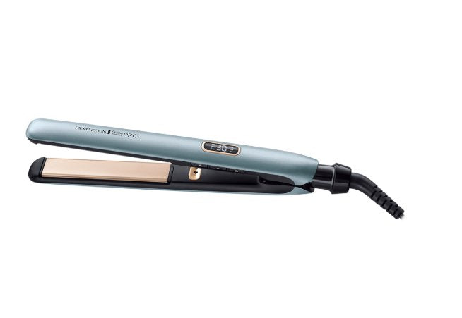 Remington S9300 Straightener Hair Caliente Black Blue 54W 3M