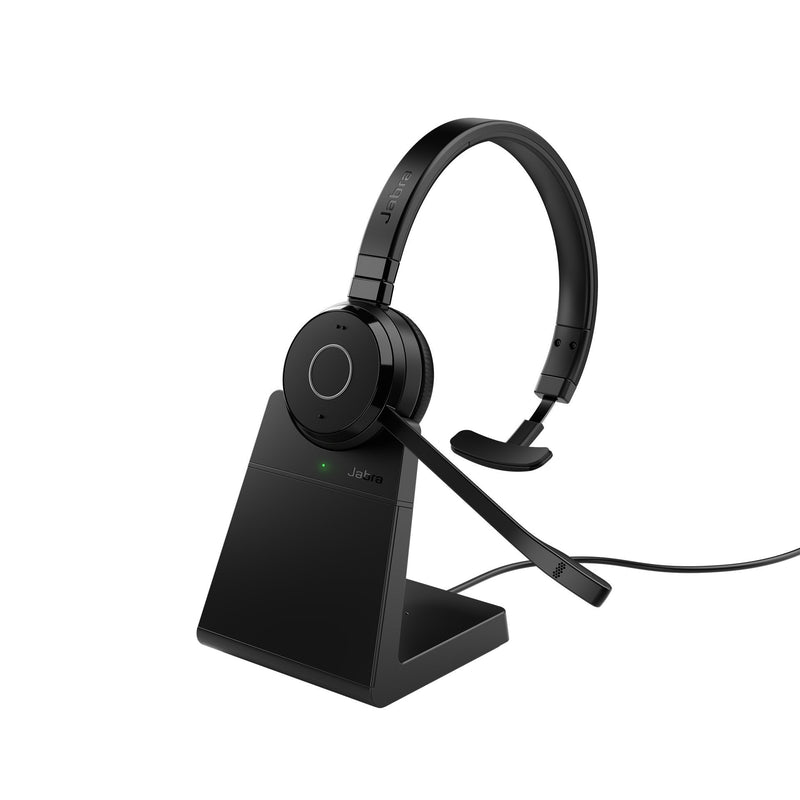 Jabra Auriculares Evolve 65 Te Mono Ms + Lademation + Link 390A USB-A