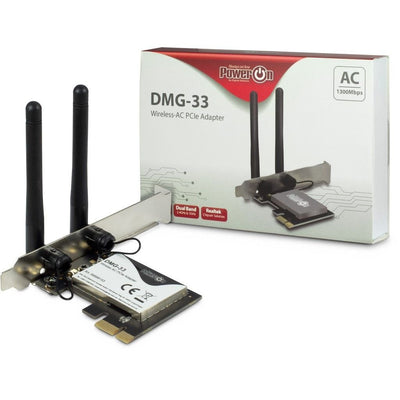Inter-tech Wi-Fi 5 PCIE DMG-33 3DBI Antenna 1300Mbps Retail — image 1