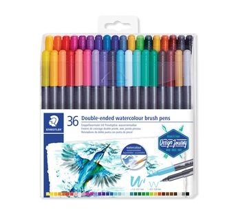 Staedtler Marker Double Punta Fibre Acuarelables Design Journey Colours -36U-