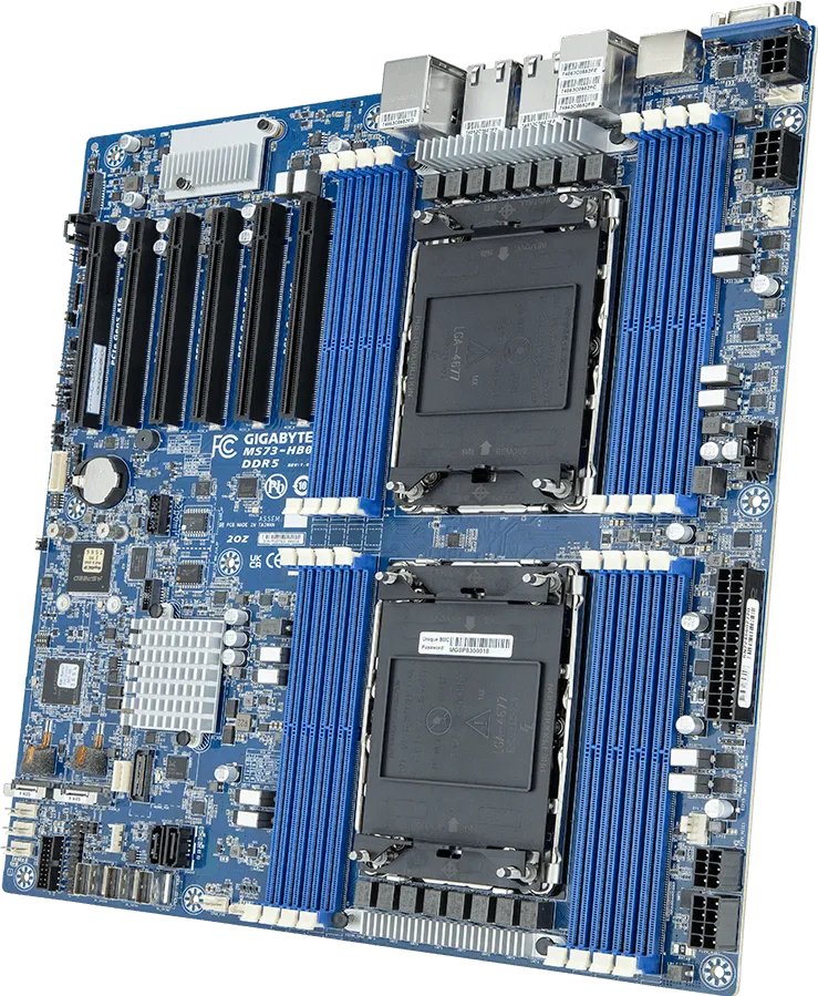 Gigabyte Motherboard MS73-HB0 E-atx Socket 4677 Single