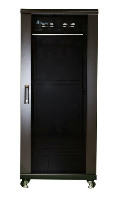 Extralink - Cabinet Pie 19 27U 600X1000 Paquete Flat Black — image 1