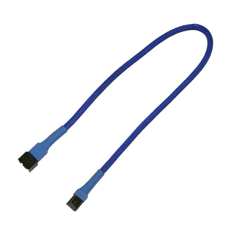 Nanoxia Cable Extensión 3 Pines, 30CM, Blue