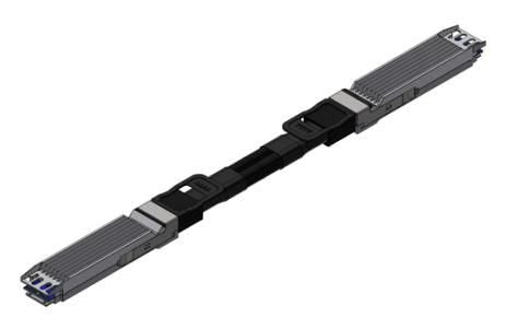 NVIDIA Actve Copp Cable Ib Twin Port Ndr
