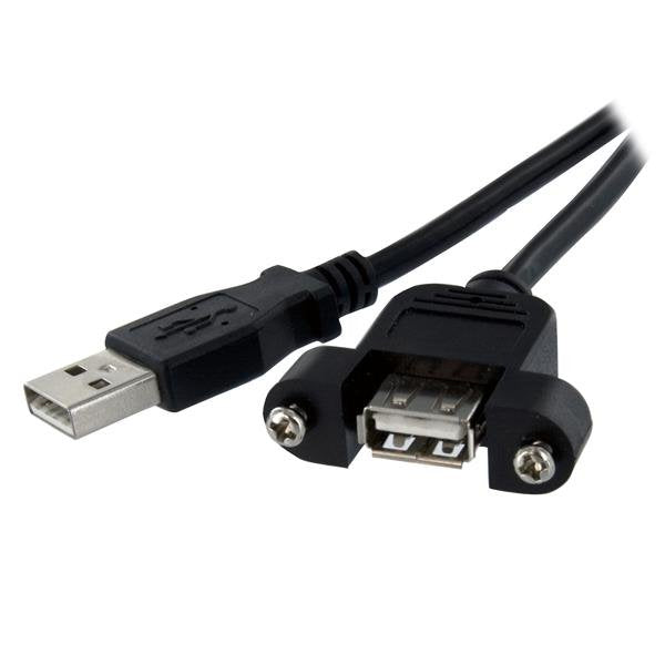 StarTech USB Cable Assembly Panel USB a M/H 30CM