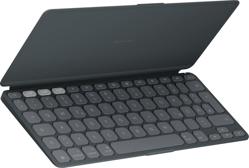Logitech Keyboard German Keys-to-go 2 Universal Bluetooth Qwertz Graphite