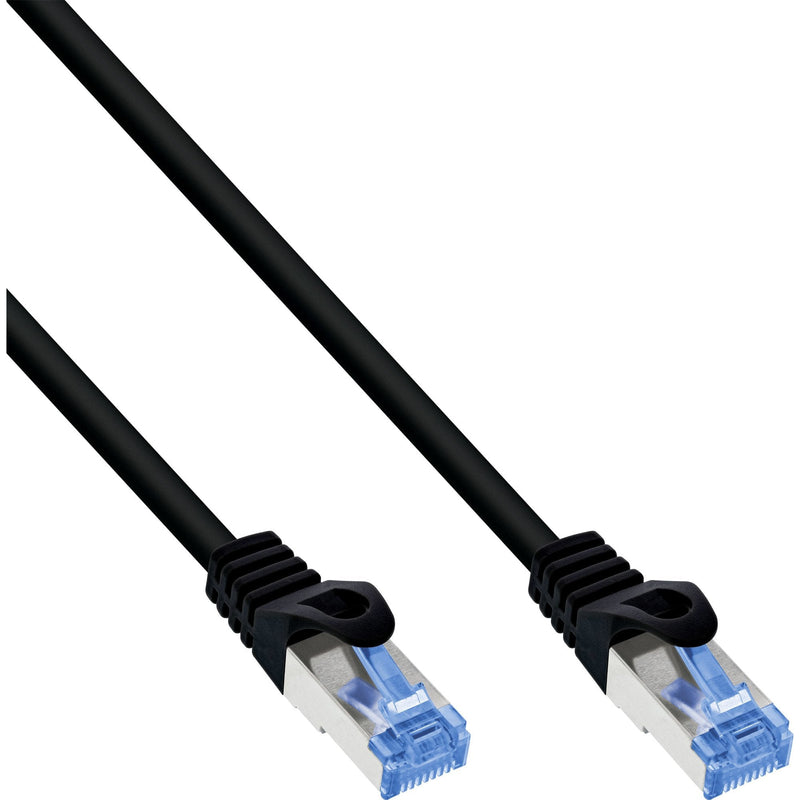 Inline® Patch Cable CAT.6A, S/FTP, Tpe Flexible, Black 0.5M