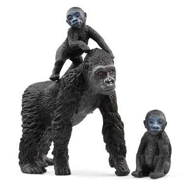 Schleich Figure Wild Life Familia Gorilas Tierras Bajas, 42601 — image 1