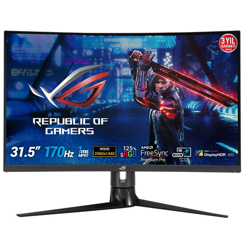 ASUS Monitor 32 XG32VC Strix Gaming Curved