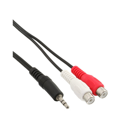 Inline Cable Audio 2X Rca Female a 3.5MM Stereo Male 5M — image 1