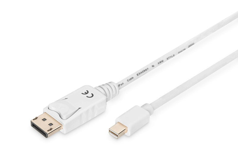 Digitus Cable Mini DisplayPort a DisplayPort M/M 2M Blancoâ AK-340102-020-W