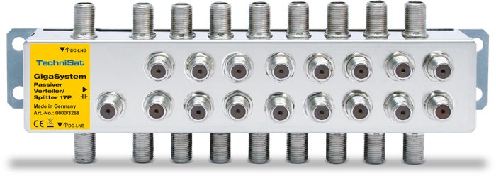 Technisat Distribuidor Pasivo 17/P Silver 0000/3268