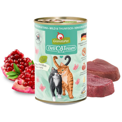 Granatapet Delicatessen Venison And Tuna - Comida Húmeda Gatos - 400G — image 1