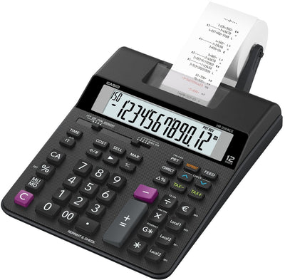 Casio HR-200RCE Calculator Desk Calculator Printing Black — image 1