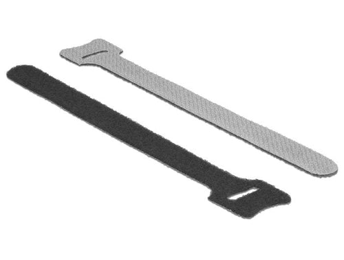 Delock 18686 Velcro Black 10 Pieces — image 1