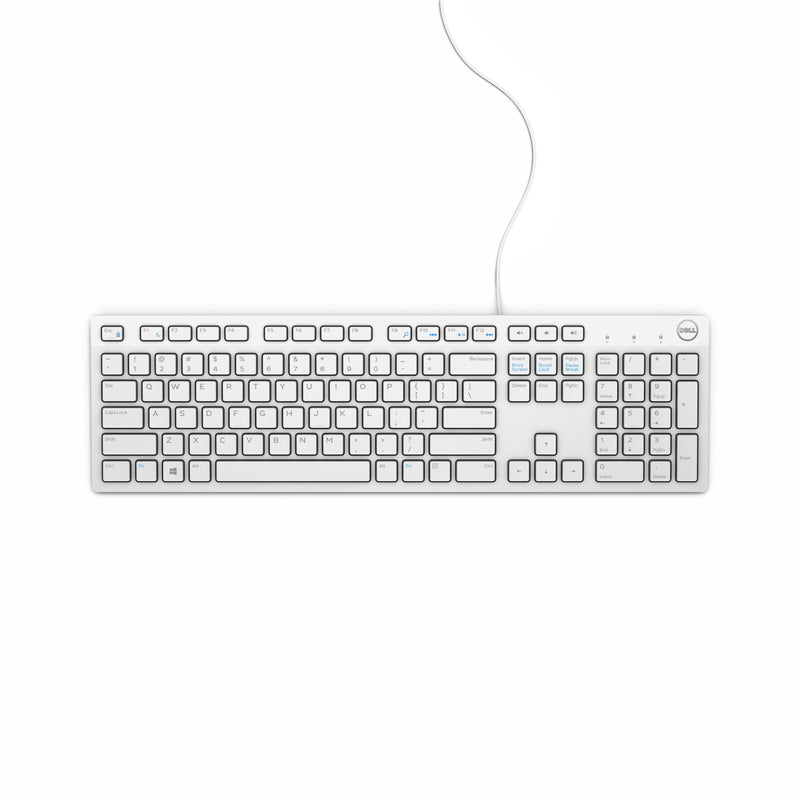 Dell Keyboard German KB216 USB Qwertz White