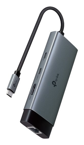 TP-Link Hub UH6120C USB Type-c 6 1, Estación Acoplamiento Grey/Black UH6120C