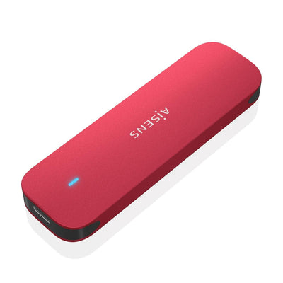 Aisens External Enclosure Drive SSD M.2 NVMe USB 3.2 Without Screws ASM2-027RED — image 1